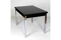 Lyon Modern Extending Dining Table - Black